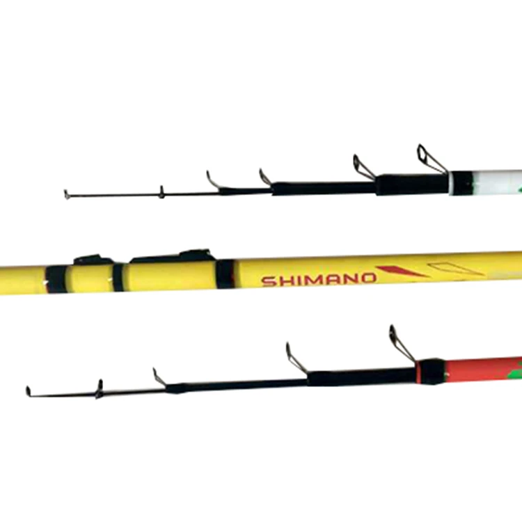 China Factory Carbon Telescopic fiblink spining fishing rods