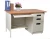 Import China factory KD furniture Metal steel office computer table office desk with three drawers from China