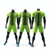 China factory Promotion stripe Customized cheap soccer uniform