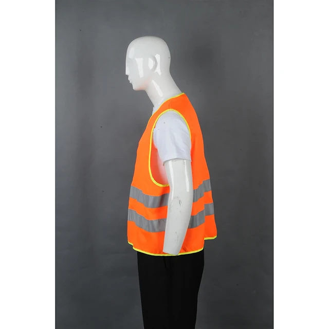 China Factory Wholesale Custom logo vest high visibility Adult Reflective Safety Vest