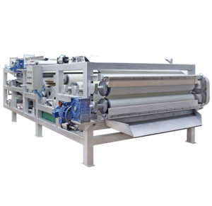 China hot sale industrial dehydration belt filter press price