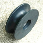 china made best selling products crown wheel and pinion gear nylon PU plastic roller