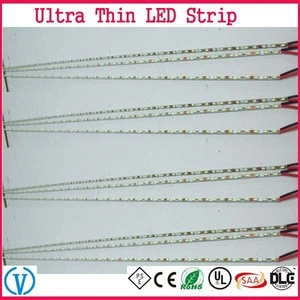 China Manufacturer 2.5mm 3mm 4mm 5mm Width DC12V 24V SMD Rigid Slim Ultra thin LED Strip