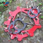 China manufacturer cheap selling factory price safety shoe ice crampon climbing crampon hiking crampon