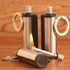 china sanqiao factoory metal oil multifunction  Permanent Keychain Emergency kerosene match lighter wholesale