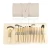 Import China supplier novelty set makeup 18 pcs best pro makeup brushes from China