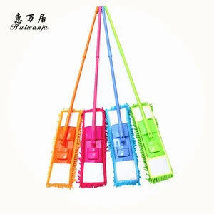 China Supplier OEM Cheap Price Adjustable Ceiling Cleaning Microfiber Flat MOP