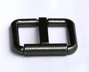 China supply cheapest custom black pin metal buckle