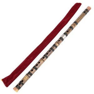 China Traditional Musical Instrument C, D,bE, E, F, G ,AltoAKey, Alto bB Key Purple Bamboo Dizi Music Instrument