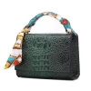 China Wholesale High Quality Design Fashion Mini Crocodile Bags Luxury Women Tote Handbags
