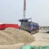 Chinese Factories 3 Axle 60tons Crawler Dump Trailer Conveyor Belt Dump Trailer