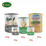 Chinese Factory Fast Food 800g Canned White Mushroom Slice