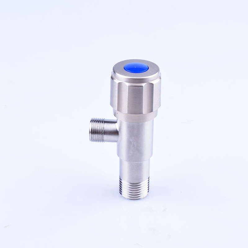 Chinese factory stainless steel brass chrome plated bathroom toilet 90 degree angle valve