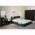 Import Chinese hot selling simple storage modern design bed furniture  melamine MDF basic material bedroom set from China