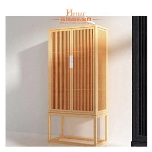 Chinese Style Wooden Locker Furniture Bookrack/ Sideboard Design