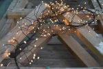 christmas decoration micro LED hanging cluster lighting for holiday indoor and outdoor wall decoration fairy lights