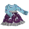 Christmas girls boutique clothing baby girls remake dress