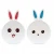 Import Christmas Lights Colorful Cute Rabbit LED Table Lamp,Silicone Night Lights Book Lamp from China