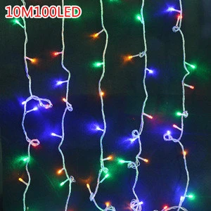 Christmas RGB LED String 10M 100LED Fairy String Light For Wedding Garden Party Decoration