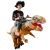 Import Christmas Riding Tyrannosaurus Inflatable Costume Halloween Dinosaur Inflatable Walking Doll Costume from China