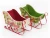 Import christmas sleigh craft,christmas decoration supplies,wooden christmas decoration from China
