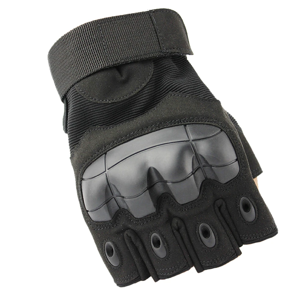 Classical Half Finger Gloves Mens Tactical Military Anti-cut Durable Gloves Cycling Motorcycle Bike Half Finger