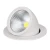 Import COB Aluminum 5W LED Ceiling Spotlight Adjustable Angle downlight from China