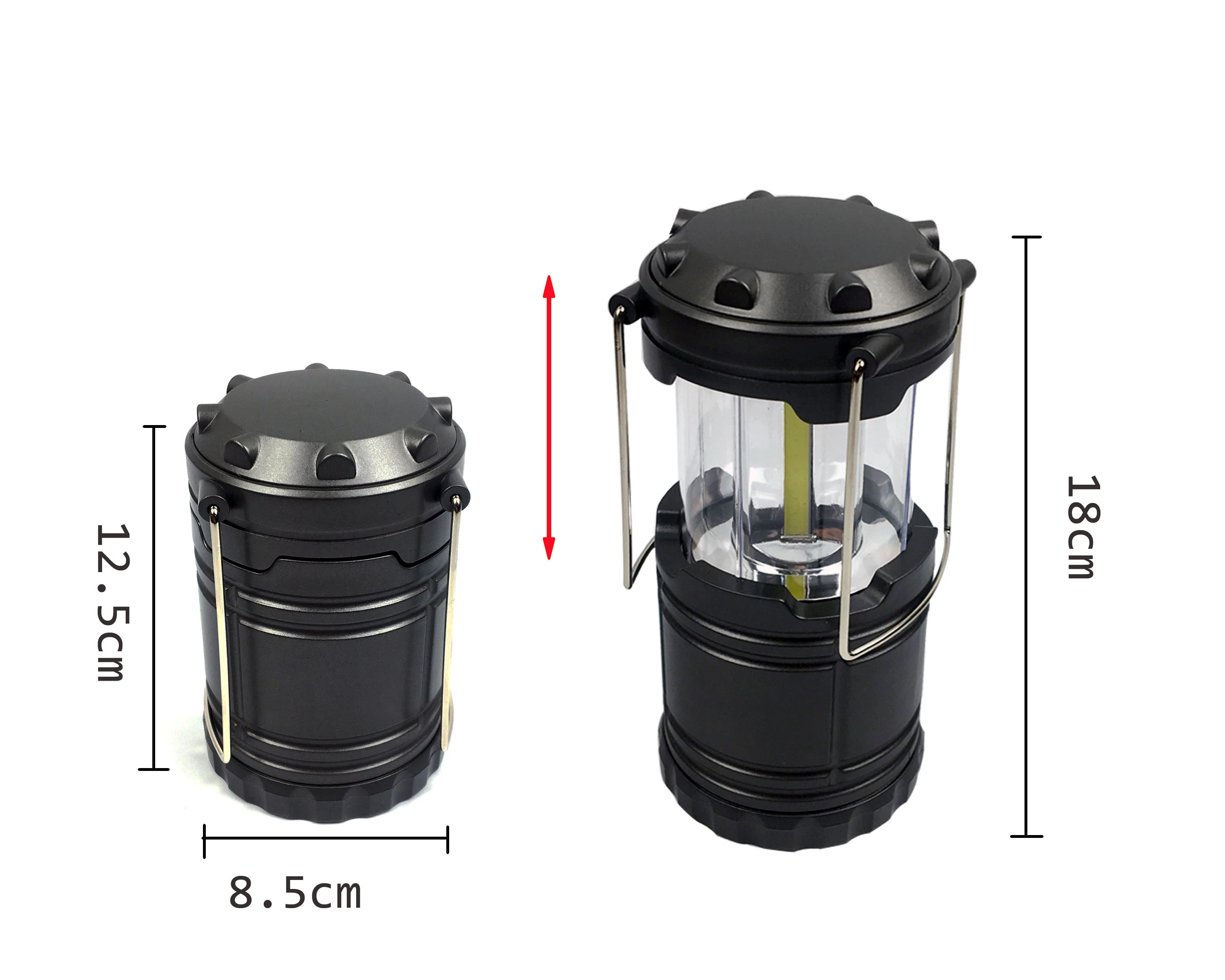 COB camping lamp Collapsible Light outdoor hiking portable led camping lantern