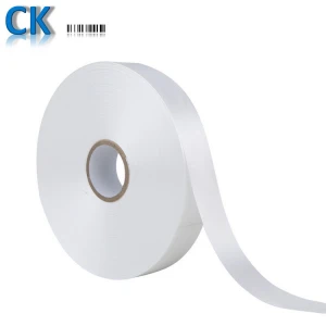 Coditeck Thermal transfer polyester satin wash care label roll