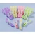 Import Colorful and flower design Set of 24pcs Plastic Clothespin Big Plastic Clothes Pegs with Soft Grip from China