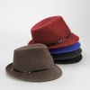 Colourful Wool Felt Fedora Hat