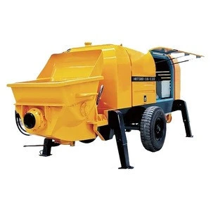 Concrete Mixer With Pump Tractor Mounted Cement Mixers / Self Loading Concrete Mixer With Pump
