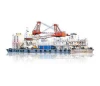 Construction Project floating concrete mixing plant for export