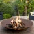 Import corten steel outdoor fire bowl pit from China