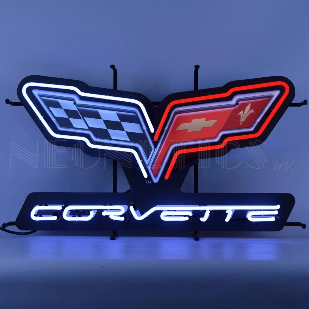 Corvette neon light glass neon light signs corvette neon lamp Lead free Rohs China manufacturers Shanghai Antuo