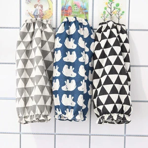 Cotton and linen sleevelet fashion ladies kitchen arm oversleeve cover