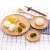 Import Creative Hot Sell Handmade 24cm Round  Beech Wood  Dessert Dish from China
