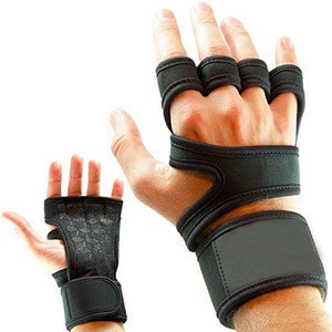Crossfit Gloves Cross Training Men Fitness Gloves with Silicone Grip Padding