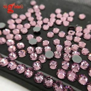 Crystal Products Machine cutting hot fix Strass for dance wear