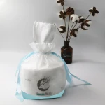 Custom cotton tissue fabric dry facial tissue with wholesale price