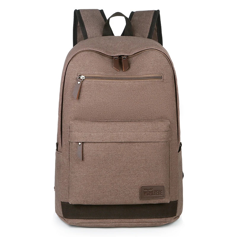 custom eco friendly canvas women school bags outdoor sports travel backpacks for men