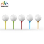 Custom  Golf Accessories foam Golf ball and Plastic Golf tee