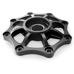 Custom high quality black oxided steel motorcycle clutch cover