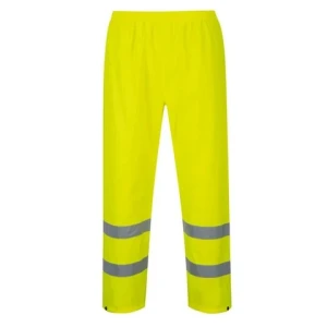 Custom Logo Hi Vis Work Pants High Visibility Reflective Polyester Safety Workwear with LED Flash Feature New Design Workwear