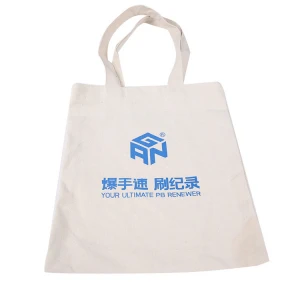 Custom logo slogans environmental protection canvas bag hand luggage shoulder shopping advertising jute bag