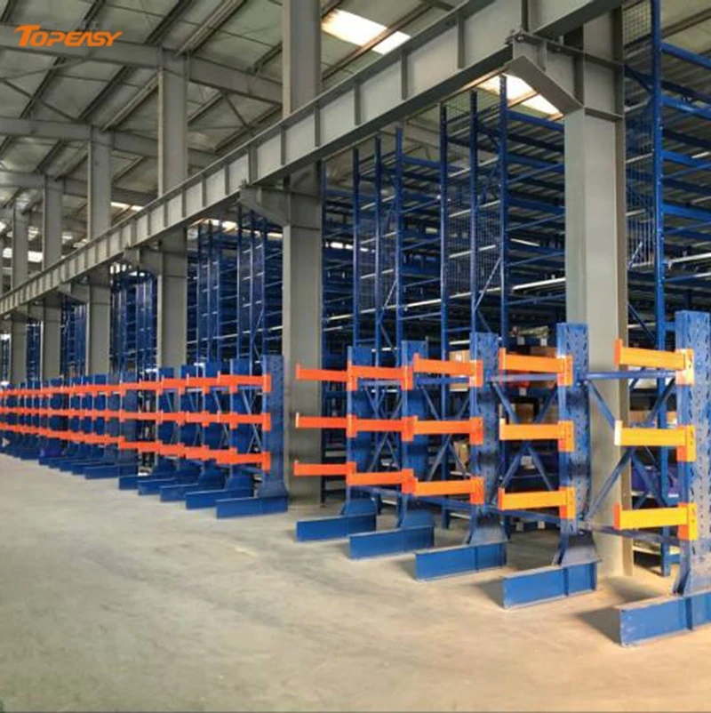 Custom-made double-side storage racking system long arm cantilever rack supplier