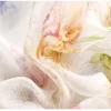 Custom Made Fashion silk fabric floral 100 silk georgette fabric