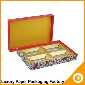 custom presentation cardboard craft paper box mooncake