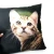 Import Custom wholesale square Shape Plush Pillow animal Print Cartoon Pillow Soft Stuffed Plush Cushion from China