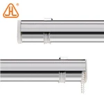 Custom Windows Parts Pulleys Headrail Track Accessories Mechanism Curtain Components Roman Blind Track